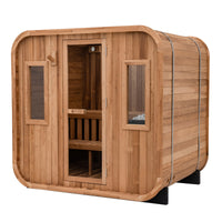 Summit Outdoor Sauna - 6 Person with Harvia KIP 8kW Heater