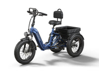 Puckipuppy Rottweiler Full Suspension Electric Tricycle