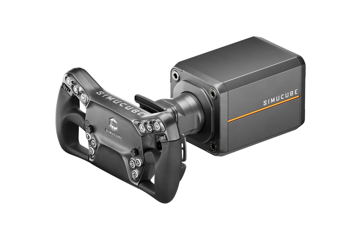 Simucube Savu Sport x Simucube 3 Wheelbase Bundle - hero product shot