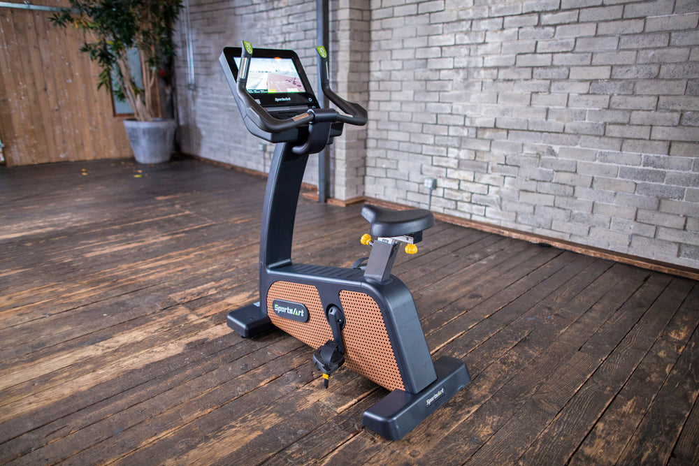 SportsArt C576U Status Upright Cycle with 16-inch SENZA Touchscreen - hero view