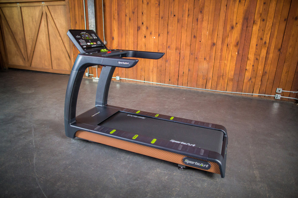 SportsArt T676 Status ECO-NATURAL Treadmill - hero shot