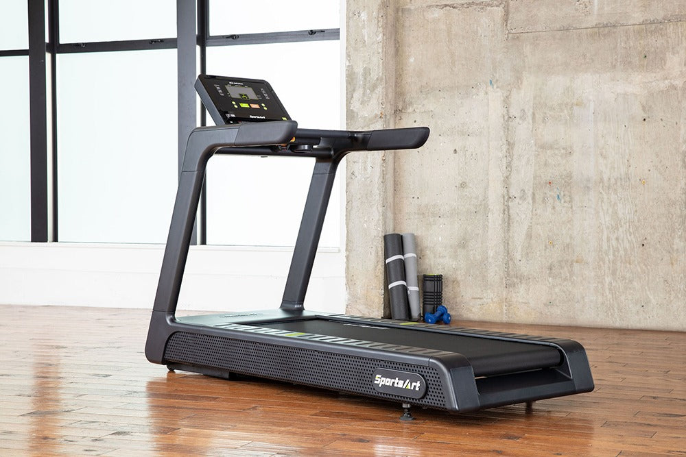 SportsArt T673 Prime Eco-Natural Treadmill - full view hero shot
