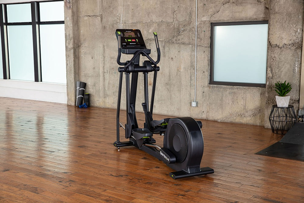 SportsArt E874 Elite Eco-Natural Elliptical - full view hero shot