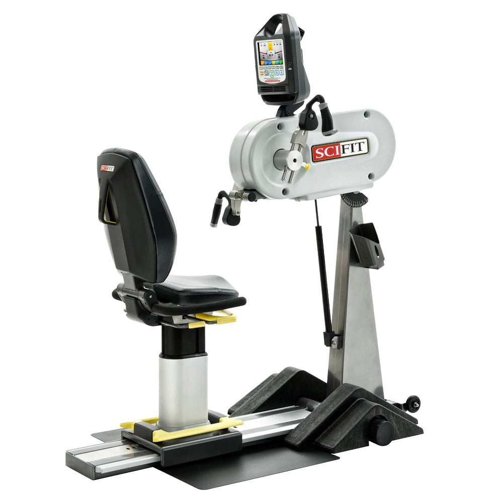 SciFit PRO1 Adjustable Upper Body Exerciser with standing platform - front view
