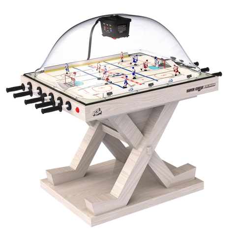 Image of Premium NHL® Licensed Super Chexx PRO® Solid Wood Bubble Hockey Table