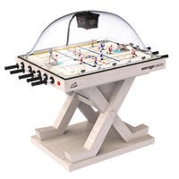 Premium Licensed "Miracle on Ice™" Edition Super Chexx PRO® Solid Wood Bubble Ice Hockey Table