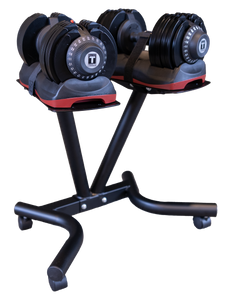 Body-Solid SDBX132ST Adjustable Dumbbell Pair with Stand