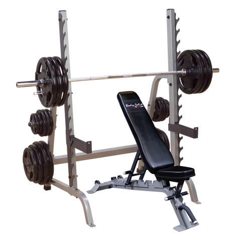 Image of Body-Solid SDIB370 Bench Rack Combo Machine