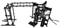 Inflight Fitness SHAPE-T three-station training system full view