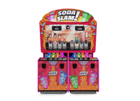 Alan-1 Soda Slam! Super Deluxe Arcade Game with Giant Fiberglass Cans