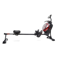 Hydro + Dual Resistance Smart Magnetic Water Rowing Machine by Sunny Health & Fitness