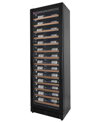 Allavino Reserva Series 67 Bottle 71" Tall Single Zone Black Shallow Wine Cooler Refrigerator Console