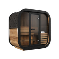 SaunaLife Model CL4G Cube-Series Outdoor Home Sauna Kit