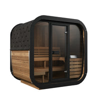 SaunaLife Model CL5G Cube-Series Outdoor Home Sauna Kit