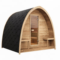 SaunaLife Model G3 Outdoor Home Sauna Kit