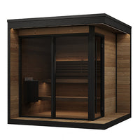SaunaLife GL6 Outdoor Sauna Kit - Garden Luxury-Series Up to 6 People