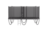 17ft x 10ft Akrobat PLUS Challenger Above Ground Trampoline