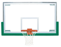 Bison 42" x 72" Short Unbreakable Glass Backboard