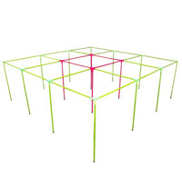 9 Square in the Air: Neon Game - Portable