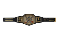 Roman Reigns WWE Autographed Universal Championship Replica Title Belt - detail shot
