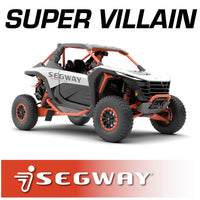 Rugged Radios Segway Super Villain Complete Communication Kit with Bluetooth Intercom and 2-Way Radio
