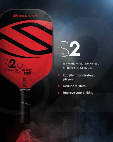 Image of Selkirk Vanguard 2.0 S2 Pickleball Paddle