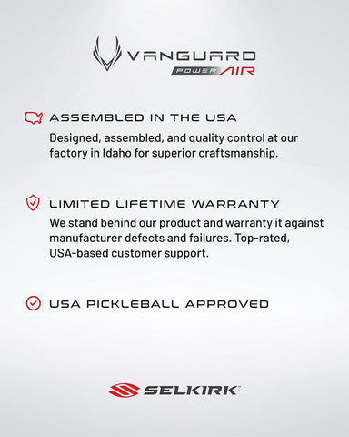 Image of Selkirk Vanguard Power Air Epic Midweight Pickleball Paddle