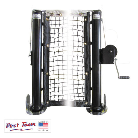 Image of Sentry Permanent Telescoping Pickleball Net Post System by 1st Team