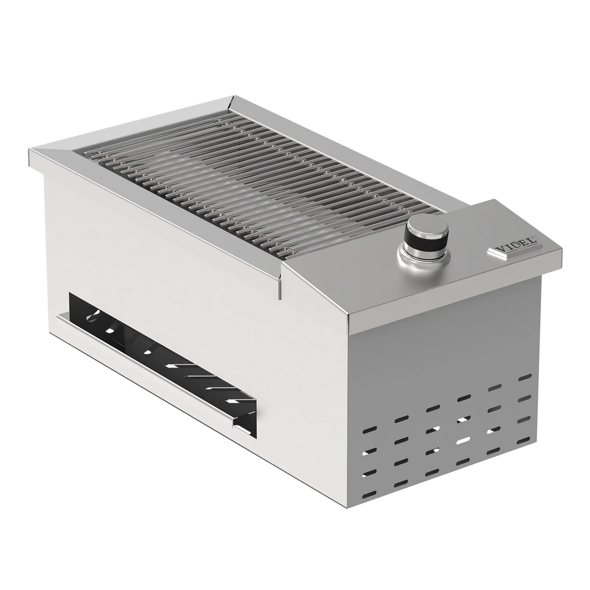 Videl Anza Single Burner drop-in tabletop grill in 304 stainless steel