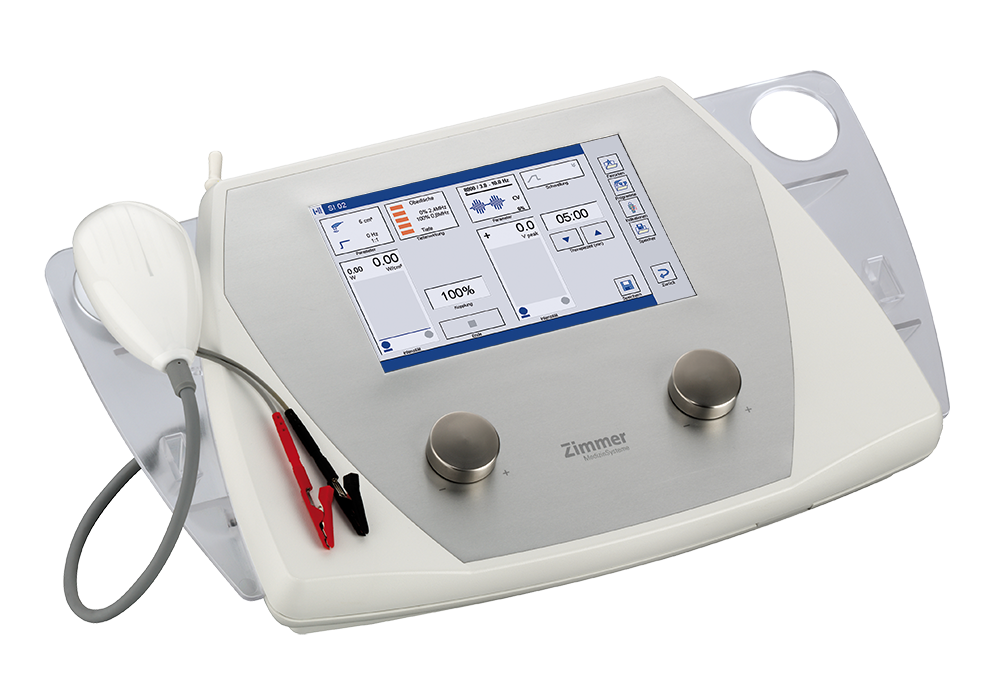 Zimmer Soleo SonoStim combination therapy device with 5 cm ultrasound head