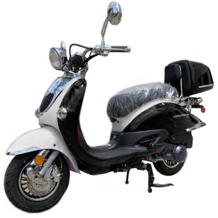 TrailMaster Sorrento 150cc Street Scooter hero shot - fully assembled and ready to ride