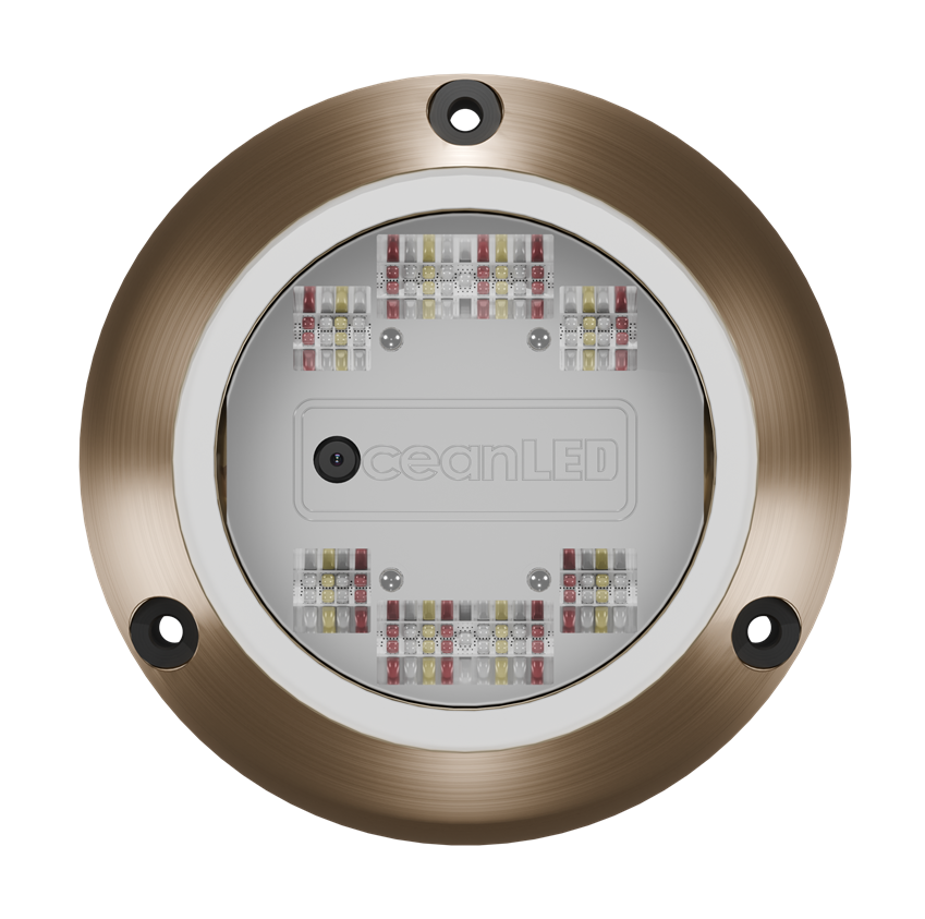 OceanLED Sport Colours Camera Edition underwater light - front view render