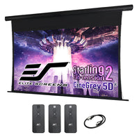 Elite Screens Starling Tab-Tension 2 CineGrey 5D® Series Projector Screen