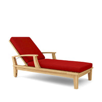 Anderson Teak Brianna Sun Lounger Set of 4 - A-Grade Solid Teak
