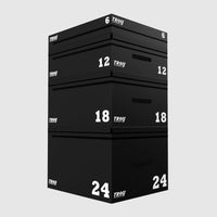 Soft Foam, Stackable Plyo Boxes by Troy Barbell