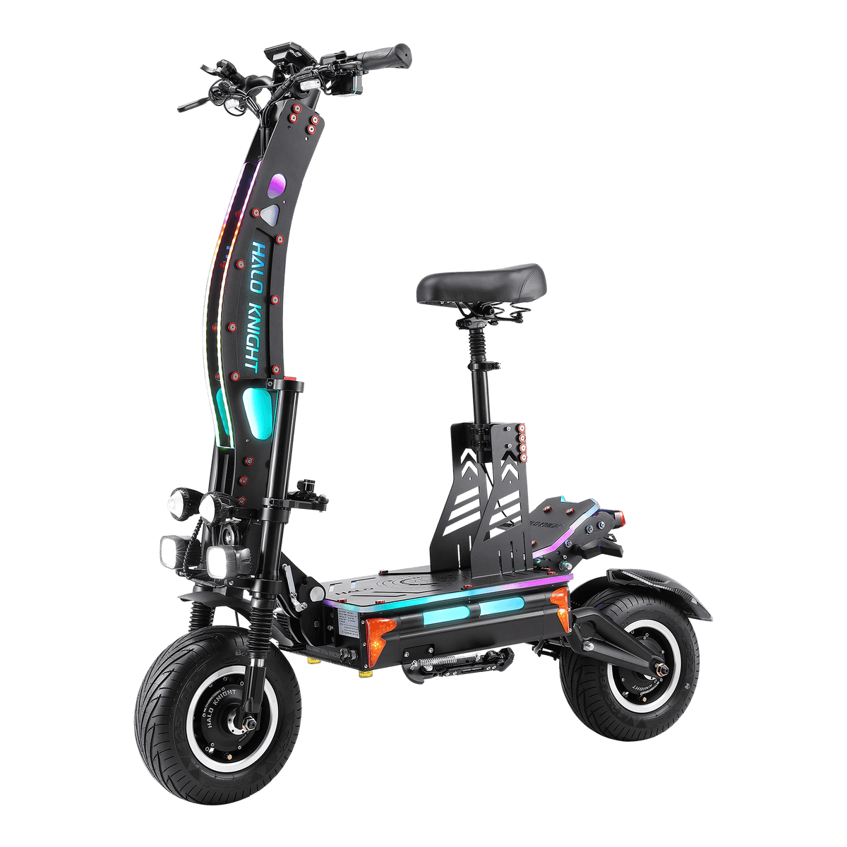 HALO KNIGHT T107Max electric scooter side profile view