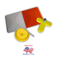 Soft Touch Single 15" Double First Base Convertible Base Cover with Tee, Disk, and Spike