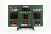 Mobile Score Portable Scoreboard Kit on white background