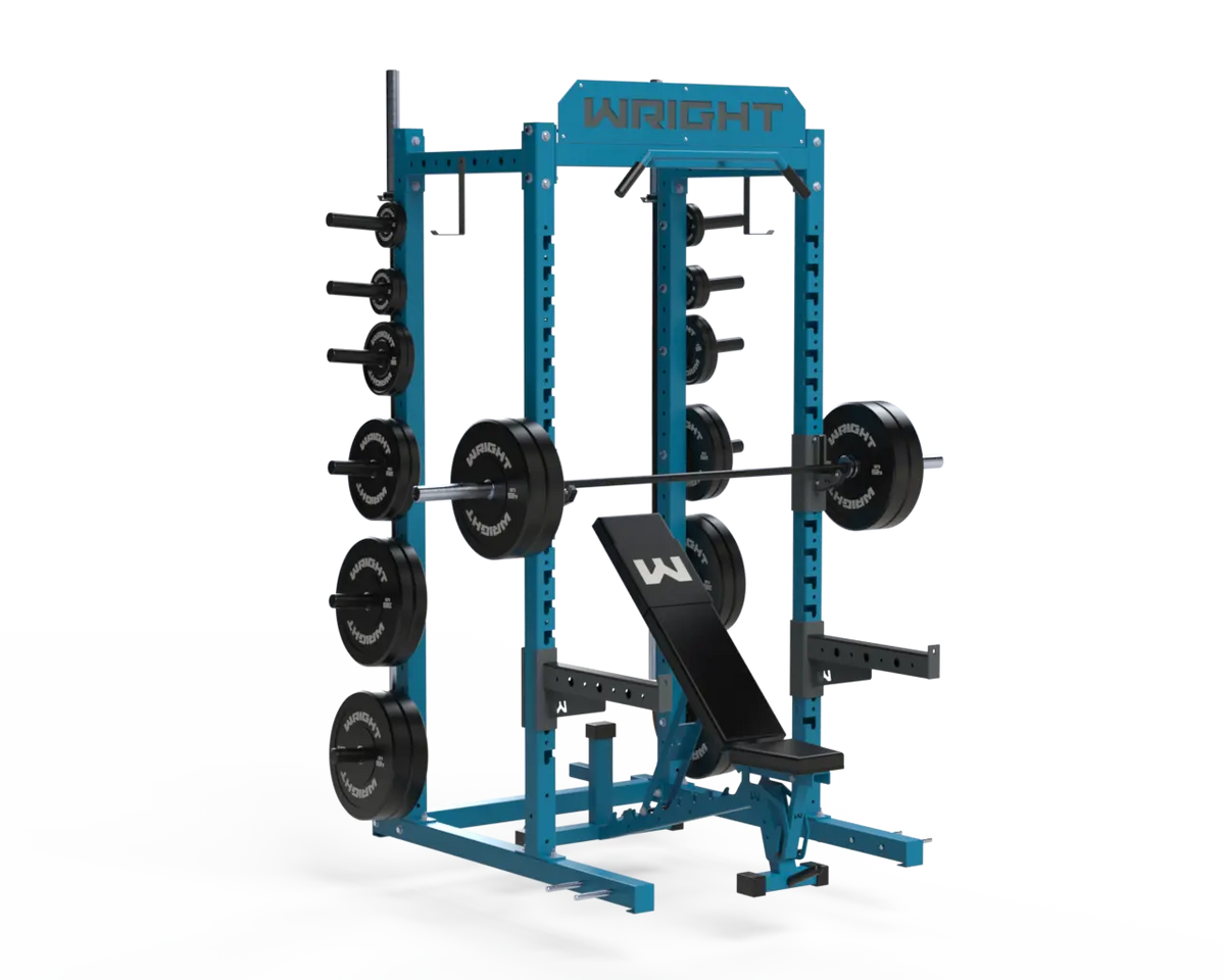 Wright TD-100 Half Power Rack front view