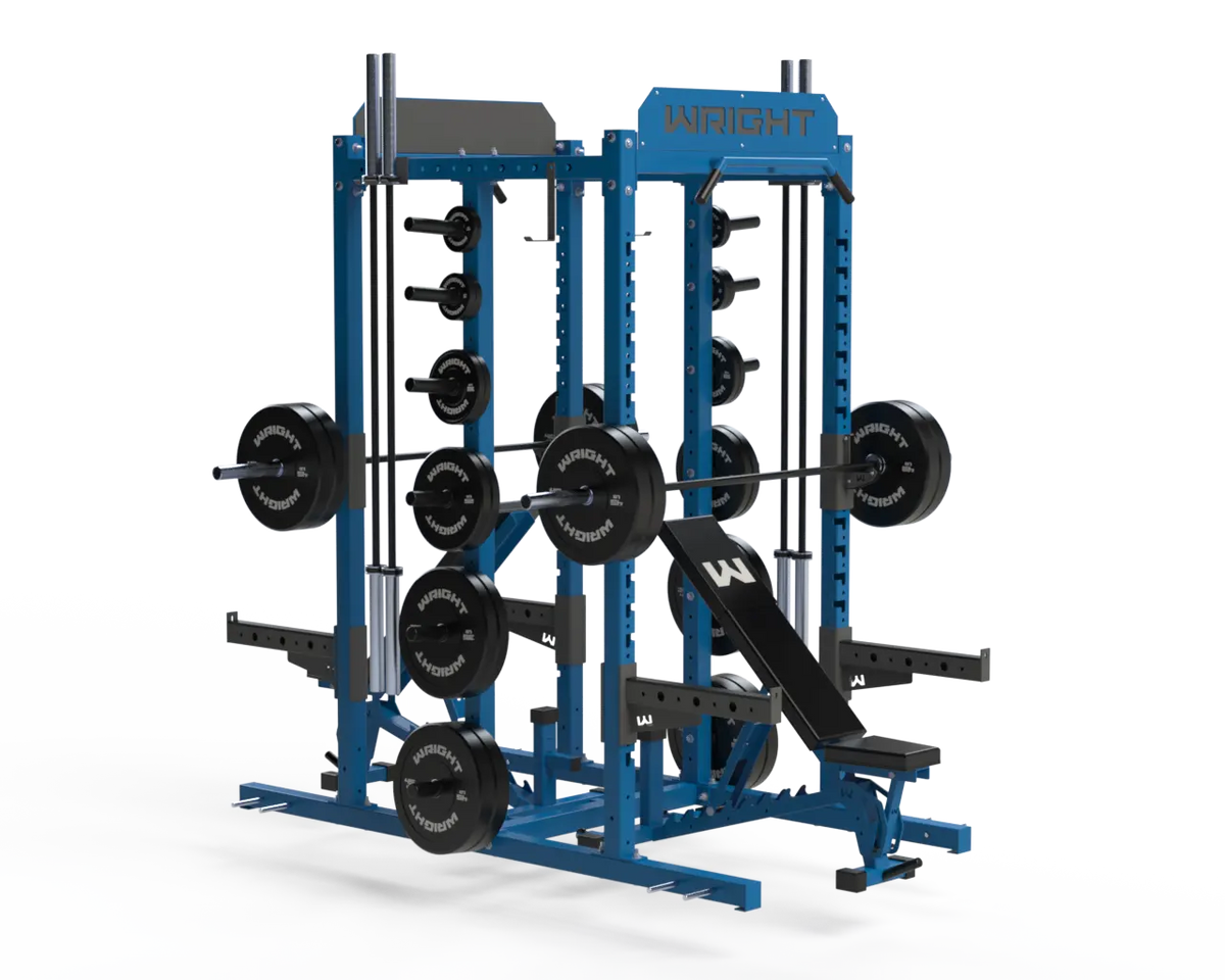 Wright Equipment TD-200 Double Half Rack - Full View