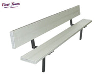 Teammate™ Fixed Outdoor Player Benches by First Team