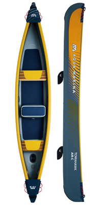 Aqua Marina Tomohawk Air-C High Pressure Speed Canoe - 2 to 3 Person *PREORDER*