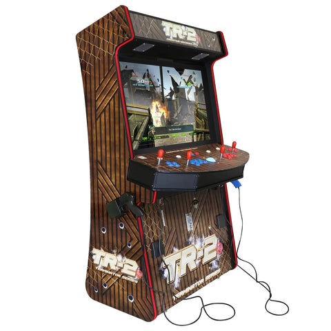Image of Terminator Arcade by Creative Arcades | TR-2 Light Blaster Stand-Up Arcade Machine