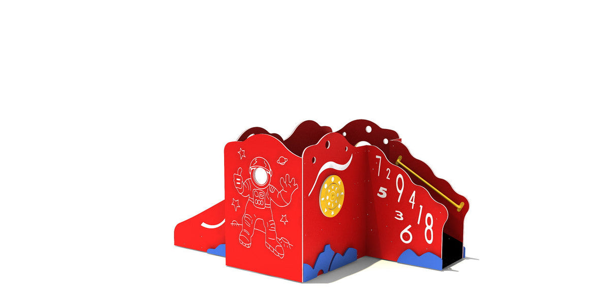 Playground Boss Hatchling toddler play structure front view - ages 6 to 23 months