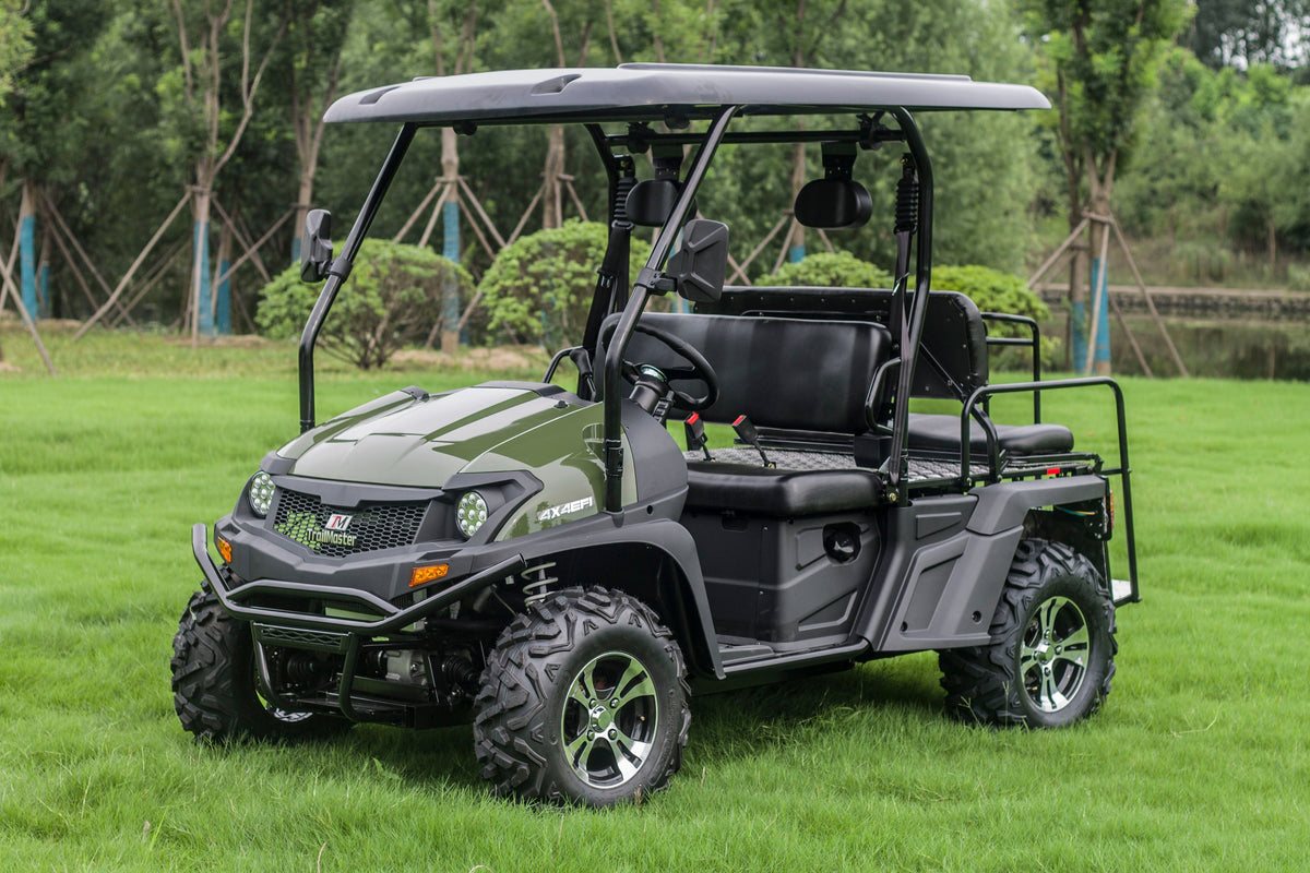 TrailMaster Taurus 450GX Gas UTV Side by Side - hero front angle view