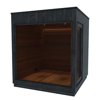 ThermaSol Nordic Misty Lounge Medium Outdoor Sauna Cabin