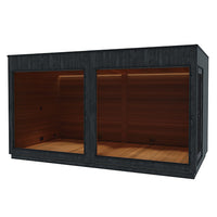 ThermaSol Nordic Misty Lounge - Fully Assembled XL Outdoor Sauna Cabin