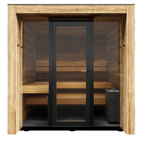 ThermaSol Fortis Sauna Cabin - Fully Assembled Outdoor Sauna