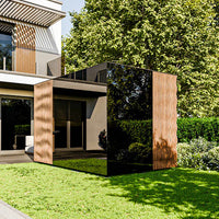 ThermaSol Ombra Sauna Cabin - Fully Assembled Outdoor Sauna