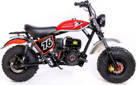 TrailMaster Hurricane 200X Mini Bike 196cc 6.5hp with Torque Converter - Hero Shot